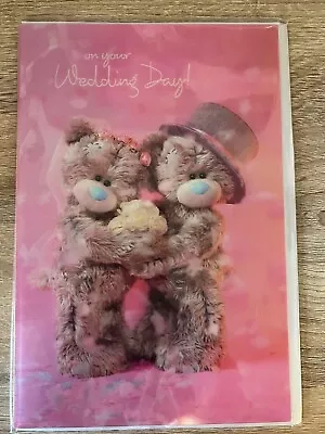 Me To You ~ On Your Wedding Day  ~greeting Card~9  X 6  ~ 3d • £1.69