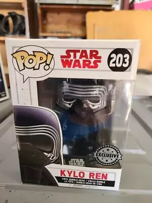 Vinyl Pop Star Wars Kylo Ren Bobblehead No 203 Has Always Been Displayed In Box • $29.99