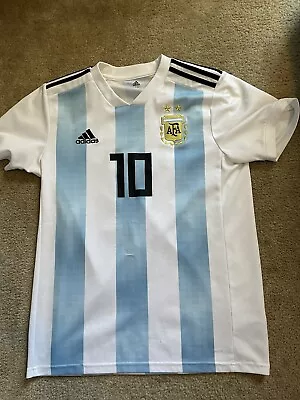 2018 Argentina Home Shirt MESSI #10 • $40