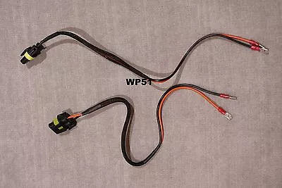 2x 30cm H1 H3 H7 To 9006/9006 HID Female Connector Harness • $10.50