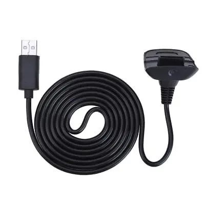 1pc Charging Cable For Xbox 360 Wireless Game Controller Joystick(Black) • £3.94