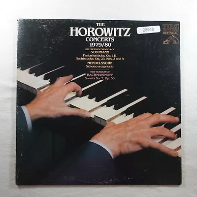 Vladimir Horowitz The Horowitz Concerts 1979 1980 LP Vinyl Record Album • $6.84