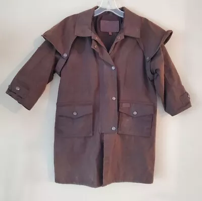 Outback Trading Company Bush Ranger Jacket Mens Oilskin Duster Jacket Western • $80