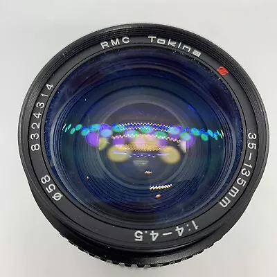 RMC Tokina  Camera Film 35-135mm Zoom Lens With Macro  1 3.5-4.5 • $90