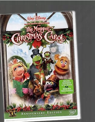 RARE NEW SEALED The Muppet Christmas Carol Kermit's 50th Anniversary Edition DVD • $24.55