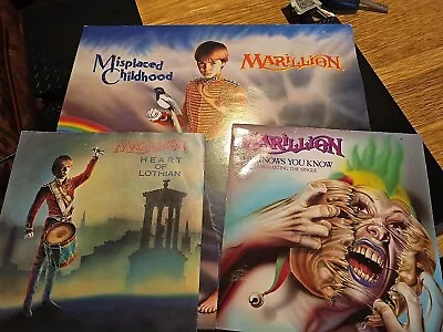 Marillion Misplaced  Childhood Vinyl LP He Knows You Know & Heart Of Lothian • £15