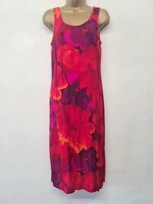 £3 • Buy M&S Ladies Dress Size 10 Lightweight Sleeveless Beach Holiday