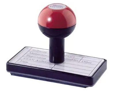 Garage Rubber Hand Stamp Not Self Inking Excellent Car Service & History • £17.94