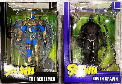 McFarlane Toys RAVEN SPAWN & THE REDEEMER Bundle 7  Action Figures MINT IN STOCK • $15.99