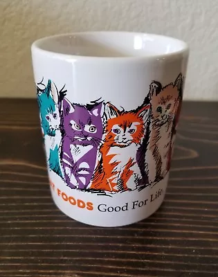 Iams Cat Foods Mug Cats Kittens Good For Life Pets Cute Coffee Tea • $25.99