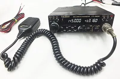 YAESU FT−4800 Dual Band Ham Radio Transceiver With Microphone Set • $199.99