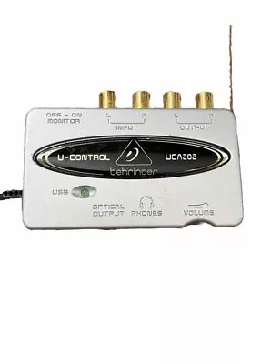 Behringer U-Control UCA202 USB Audio Interface • $31.24