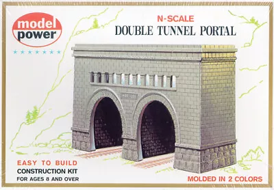 Model Power 1521 N Double Tunnel Portal Kit • $11.99