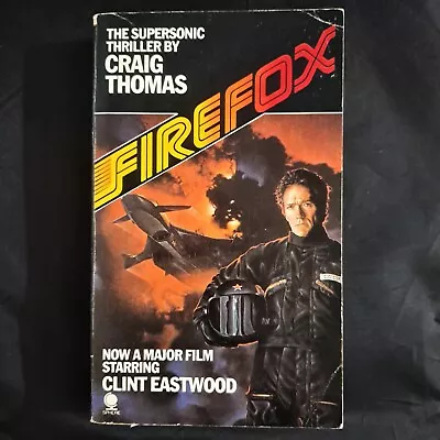 Firefox - Craig Thomas Thriller Small Paperback Book Vintage 1983 Clint Eastwood • $19.95