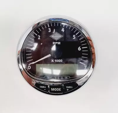 Mercury Mercruiser Smartcraft System Gauge Tachometer Tacho 7000 Black SC1000 • $151.89