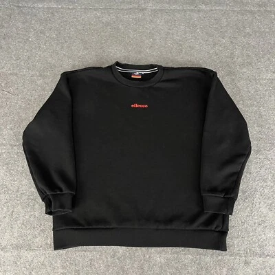 £19.99 • Buy ELLESSE Mens Xtra Large Black Crew Neck Sweatshirt Pullover Jumper Casual (7068)