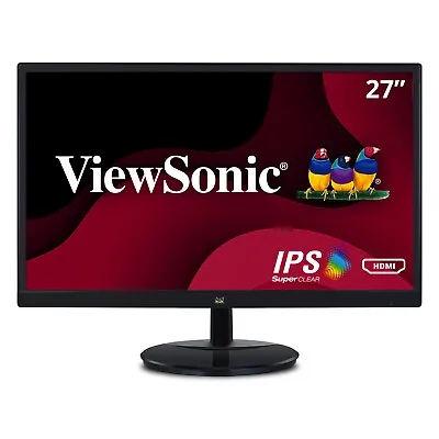 ViewSonic IPS Monitor VA2759-SMH 27  1080p 100Hz With HDMI And VGA For Home And • $119.99