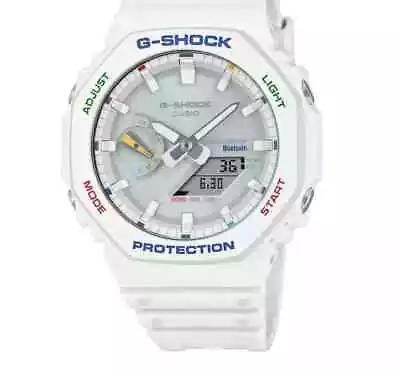 New Casio G-Shock Analog-Digital Tough Solar White Men's Watch GAB2100FC-7 • $144