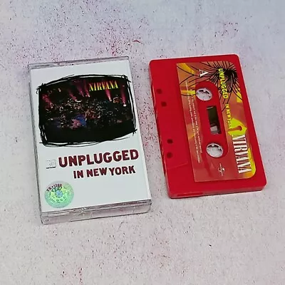 Nirvana - Unplugged In New York - Album Song Cassette Tapes - New & Sealed • $26.99