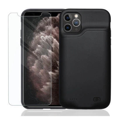 $98.99 • Buy Smart Battery Case For IPhone 11 Pro Max Backup 6000mAh Power Bank Charger Cover