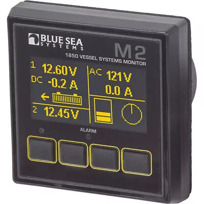 Blue Sea - 1850B-BSS Meter M2 OLED VSM (1EA) • $376.89