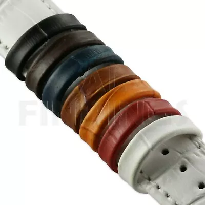 Leather Watch Strap Retaining Loop Band Keeper Holder All Colours Replacement • £2.59