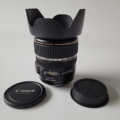 Canon  EF-S 17-85mm 17-85 Mm  F/4-5.6  IS USM Lens  618 • £89