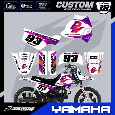 Yamaha Pw 50 Graphics Kit Peewee 50 Graphics Mini Bike Graphics 50 Anniversary • $55.89