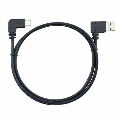 Right Angled To Left Micro USB  Data Sync Cable For TomTom Go 60 Sat Nav • $7.66