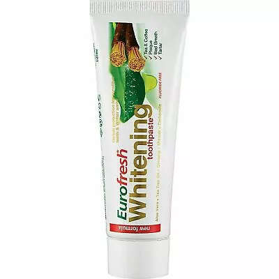 Farmasi Eurofresh Whitening Toothpaste With Aloe Vera And Miswak 3.95 Oz- 112 G • $9.99
