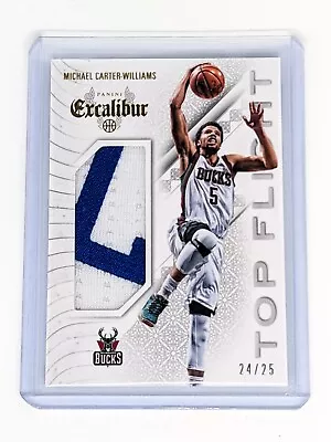 2014-15 Panini Excalibur Top Flight Jerseys Prime #42 Michael Carter-Williams/25 • $16.99