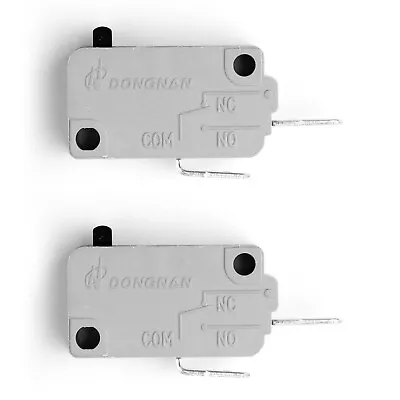 2x NO Microwave Oven Door Switch For Microwave KW3A 16A 125/250V Normally Open • $8.99