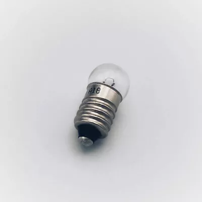 6 Volt 1.8W MES E10 Base Instrument & Panel Bulb With 11mm Globe • £6.09