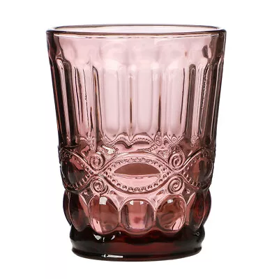 Set Of 2 4 6 Coloured Glasses Set Drinking Glassware Tumbler Juice Whisky Wine • £26.99