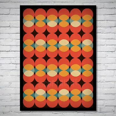 Retro Seventies 04 Poster Art Print 70's 60's Vintage Style • £15