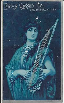 Trade Card-estey Organ Co Brattleboro Vermont Usa • $8.99