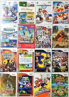 $8.99 • Buy Nintendo Wii Games R -Z TESTED Huge Selection BULK DISCOUNTS