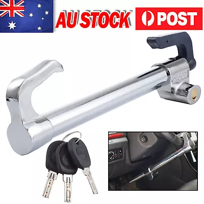 Steering Wheel Lock Anti Theft Security The Club Universal Clamp Heavy Duty AU • $32.99