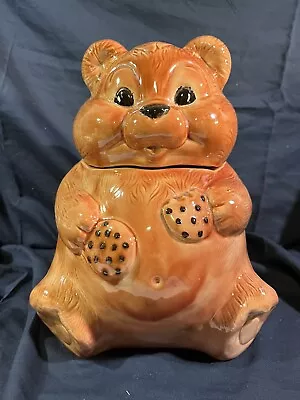 Vintage Bear With Cookies Cookie Jar • $15
