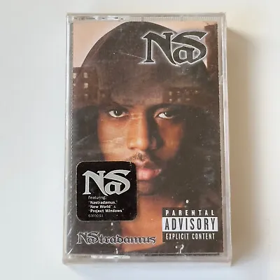 New! NAS - NASTRADAMUS (Cassette Tape 1999 OG) SEALED W/ HYPE STICKER! Rap • $249.95