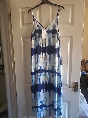 Matalan Dress Size 10 Sleeeveless Viscose • £5.05