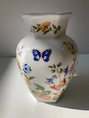 £4 • Buy Aynsley Bone China Vase - Cottage Garden 5 Inches/14 Cm Tall