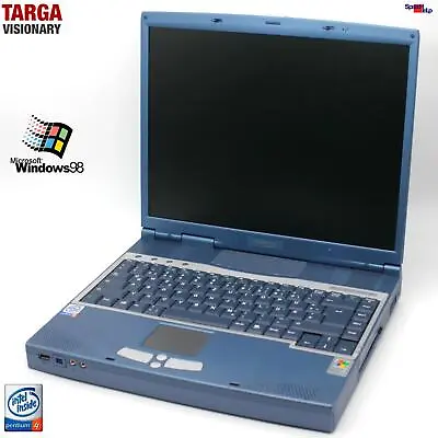 Targa VISIONARY U4 Notebook Laptop Windows 98 Parallel RS-232 Pentium 4 2000 DVD • $566.84