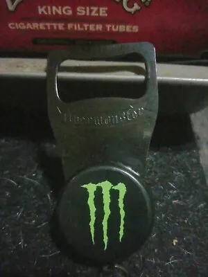 Monster Energy Drink Ubermonster Handheld Bottle Opener NEW Racing Promo • $16.50