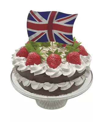 Union Jack Cake Topper - Union Jack Cake Decoration - Union Jack Cakes UJ-CT • £2.99