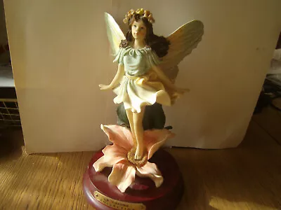 La Verona Collection Fairy In Blue Wood Stand  • $10