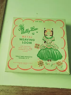 Vintage Nelly Bee Products Loop Craft Weaving Metal Loom Directions Included • $18