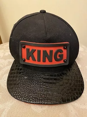 King Novelty Hat Aligator Brim Snapback Cap • $2.99