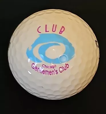 Golf Vintage Logo Ball Chicago Gentlemen's Club Balls TC2 Tour 3 Collectable • $8.99