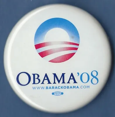 2008 Barack Obama 2.25  /  Official  Presidential Campaign Button(Pin30) • $3